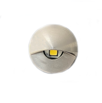 HALF MOON STAINLESS STEEL LED COURTESY LIGHT- 12 Volts - 1 Watt - IP67 - Available color: Blue / white or warm white - WK-SS1SPX - AZLED
